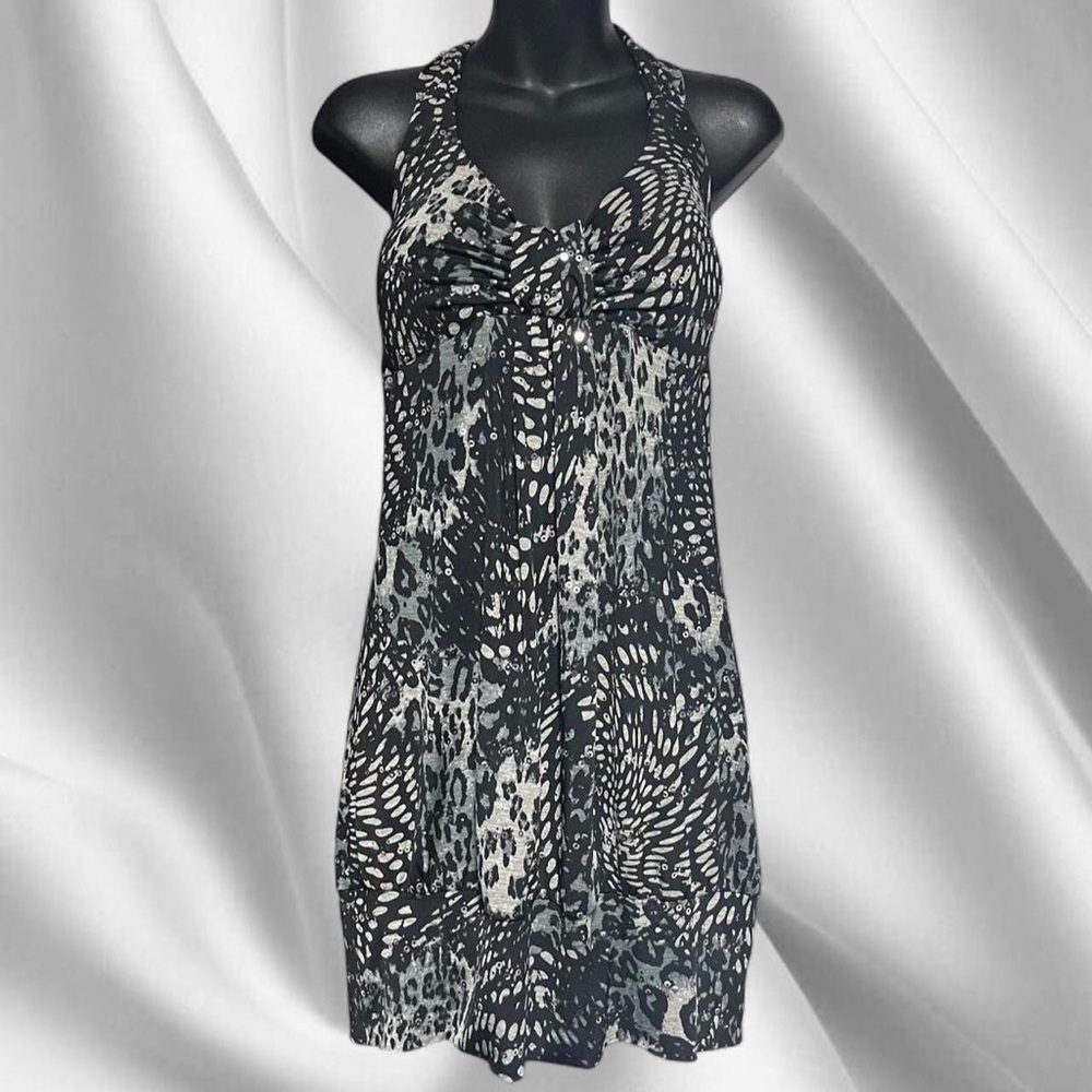 Y2K Mcbling Indie Sleaze Clubbing Mini Dress